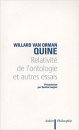 Első borító: Relativité de l ontologie et autres essais