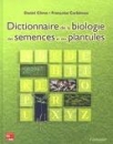 Első borító: Dictionnaire de la biologie des semences et des plantules