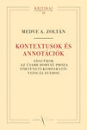 Első borító: Kontextusok és annotációk
