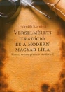 Első borító: Verselméleti tradíció és a modern magyar líra. Ritmus és interpretáció kérdéseiről