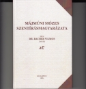 Első borító: Májmúni Mózes Szentírásmagyarázata