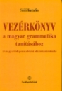 Első borító: Vezérkönyv a magyar grammatika tanításához