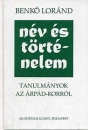 Első borító: Név és történelem.Tanulmányok az Árpád-korról