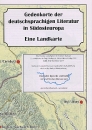 Első borító: Gedenkorte der deutschsprachigen Literatur in Südosteuropa:	eine Landkarte