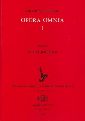 Zsigmond Telegdi Opera omnia I.