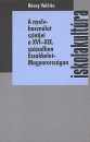 Első borító:  A nyelvhasználat szintjei a XVII-XIX. században Északkelet-Magyarországon