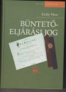 Első borító: Büntetőeljárási jog