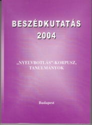 Beszédkutatás 2004.
