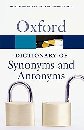 Első borító: Oxford Dictionary of Synonims and Antonyms