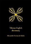 Tibetian-English Dictionary by Alexander Csoma de Kőrös