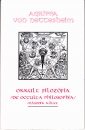 Első borító: Okkult filozófia/De occulta philosophia/ Második kötet
