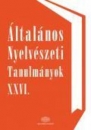 Első borító: Általános nyelvészeti tanulmányok XXVI. Túl a nyelvfilozófián