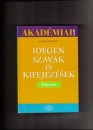 Első borító: Idegen szavak és kifejezések - Diákszótár