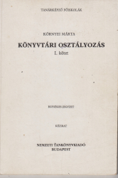 Könyvtári osztályozás I.