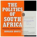 Első borító: The Politics of South Africa. Democracy and Racial Diversity