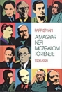 Első borító: A magyar népi mozgalom története 1920-1990