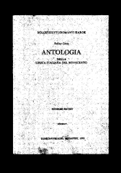 Antologia della lirica italiana del novocento