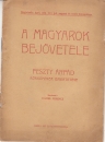 Első borító: A magyarok bejövetele. Feszty Árpád körképének ismertetése