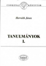 Első borító: Tanulmányok I-II.