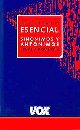 Első borító: Diccionario Esencial de Sinónimos y Antónimos Lengua Espanola