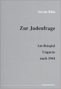 Első borító: Zur Judenfrage am Beispiel Ungarns nach 1944