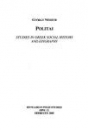 Első borító: Politai: Studies in Greek Social History and Epigraphy