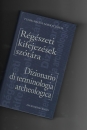 Első borító: Régészeti kifejezések szótára olasz-magyar