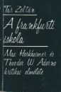 Első borító: A frankfurti iskola