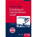 Első borító: Einladung zur Literaturwissenschaft: Mit einem Vertiefungsprogramm im Internet. (Studienbücher Literatur und Medien) (Uni-Taschenbücher M) 