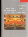 Első borító: Európai alkotmány-és parlamentarizmustörténet 1945-2005