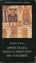 Első borító: Apión ellen, avagy a zsidó nép ősi voltáról