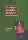 Első borító: A magyar irodalom történetei I.