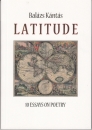 Első borító: Latitude. 10 Essays on Poetry