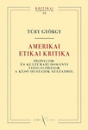 Első borító: Amerikai etikai kritika