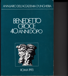 Benedetto Croce 40 anni dopo atti del congresso internazionale Benedetto Croce /1866-1952-