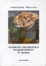 Első borító: Generatív grammatikai gyakorlókönyv 1-2.