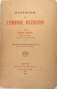 Első borító: Histoire de Empire Byzantine