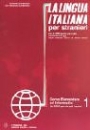 Első borító: La lingua italiana per stranieri 1.Corso elementare ed intermedio