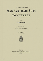 Az 1848-1849-diki magyar hadjárat története 1-2.