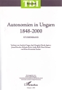 Első borító: Autonomien in Ungarn 1848-2000