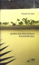 Első borító: Korunk politikai filozófiája