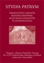 Első borító: Ókeresztény szerzők, kortárs kérdések: kulturális diverzitás és antropológia