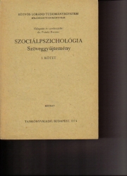Szociálpszichológia szöveggyüjtemény 1-3. kötet