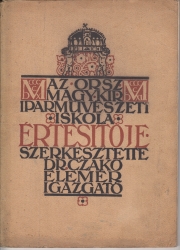 Az Országos Magyar Kir.Iparművészeti Iskola 1910-11. évi értesítője