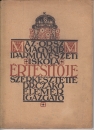 Első borító: Az Országos Magyar Kir.Iparművészeti Iskola 1910-11. évi értesítője