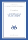 Első borító: A korai magyar grammatikák