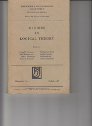 Studies in Logical Theory