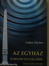 Első borító: Az egyház babiloni fogságáról szóló könyvecske