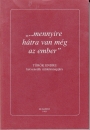 Első borító: ...mennyire hátra van még az ember