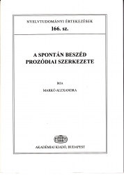 A spontán beszéd prozódiai szerkezete